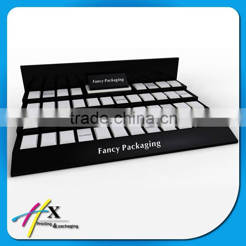 Fancy wooden jewelry packaging display