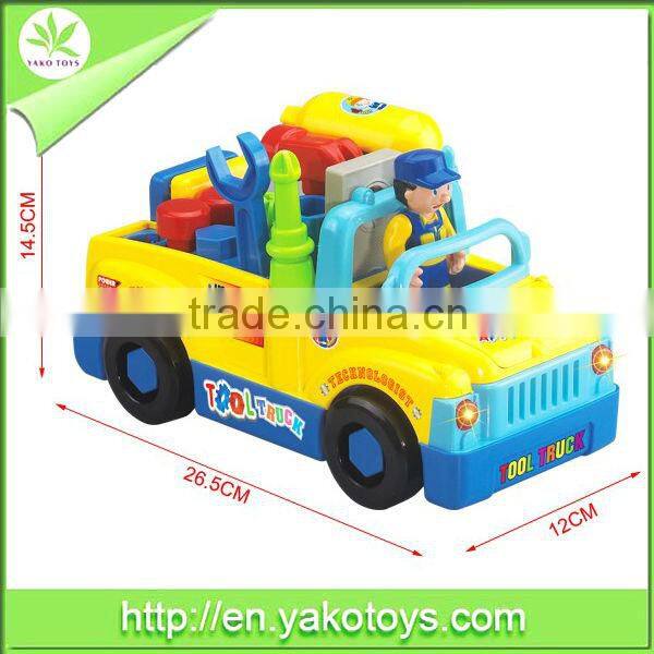 High quality kids battery operated cars,tool truck,have EMC/EN71/EN62115/ROHS/ASTM
