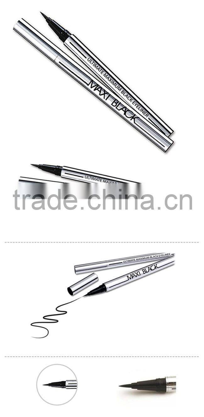 2016 Hot selling Black Eyeliner Pencil Makeup WaterproBeauty Natural Eyes Pen Eye Liner Pencil Liquid Cosmetics Long Lasting