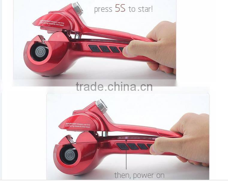 STEAM HAIR CURLER Electric Spray Steam Auto As Seen As on TV Hot Selling Curlers up Heating Rapid Big Wave Magic Hair Curler