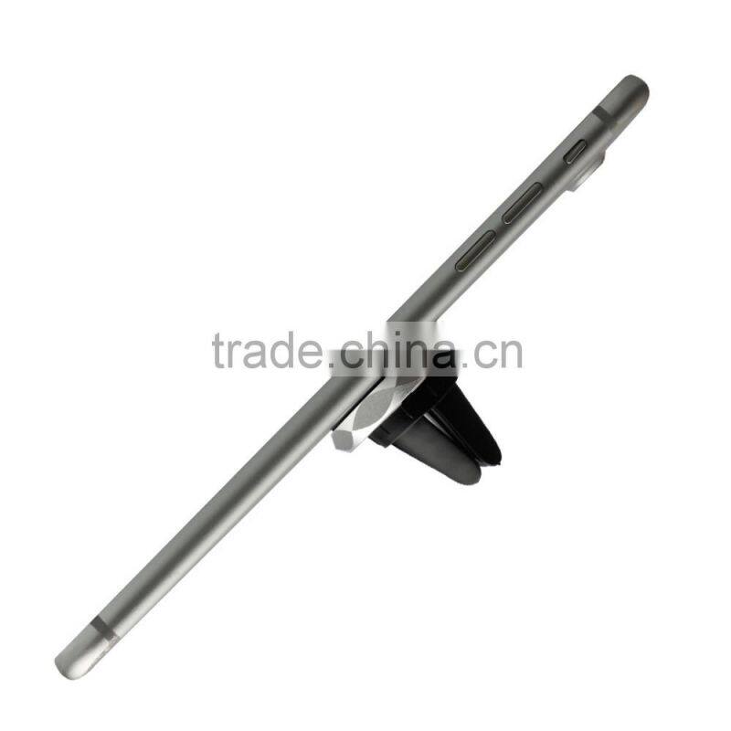 Universal rotating portable mini air vent magnetic mobile cell phone stand mount car holder