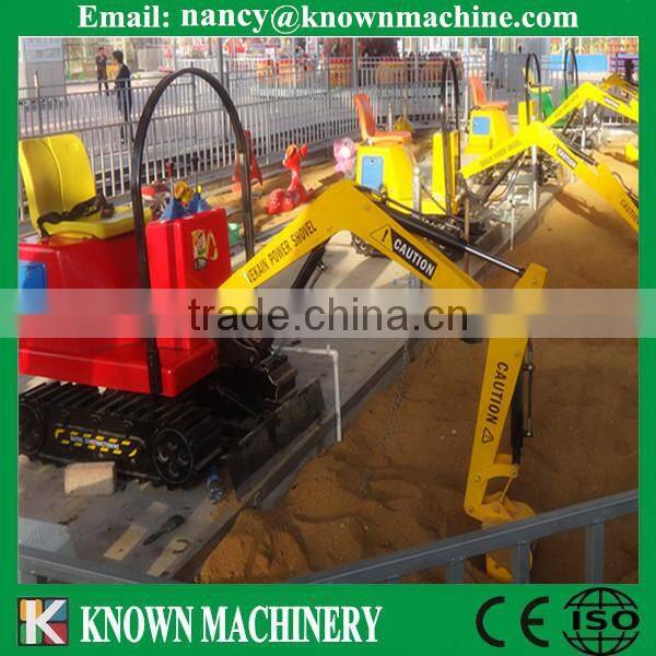new design small mini excavator amusement rides excavator with price for sale