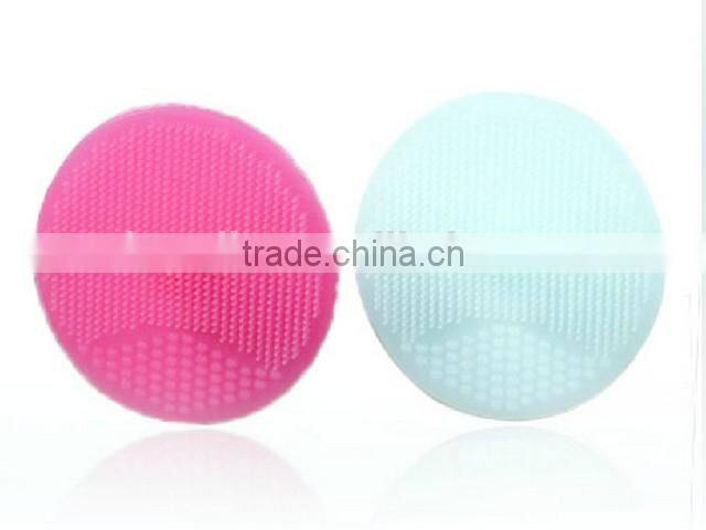 silicone face cleaning brush/silicone face exfoliate brush/silicone dish washing brushes