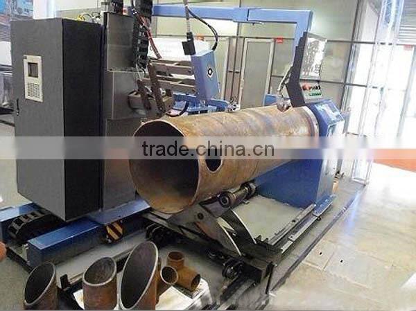 economic 5-axis control steel pipe plasma intersecting line cutting machine