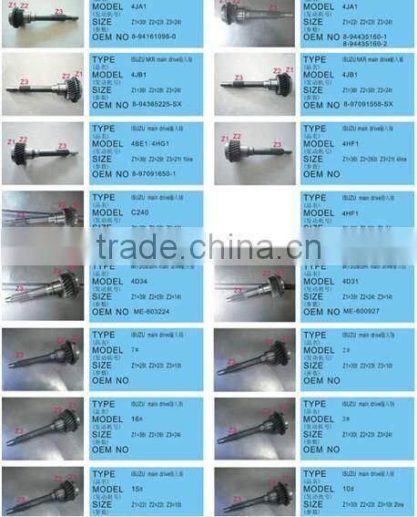 4HF1 Time Gear 72 Teeth And 60 Teeth ForISUZ