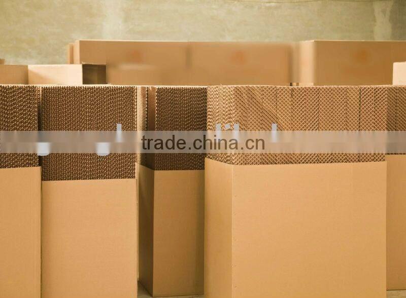 5090/7090 brown/green/black coated-single side evaporative cooling pad for greenhouse farming equipment