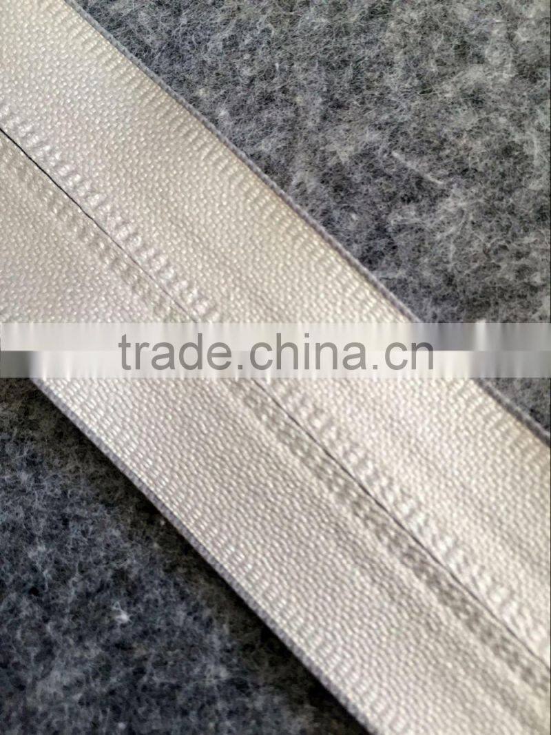 Customized length 5# water proof nylon zipper silver finishing