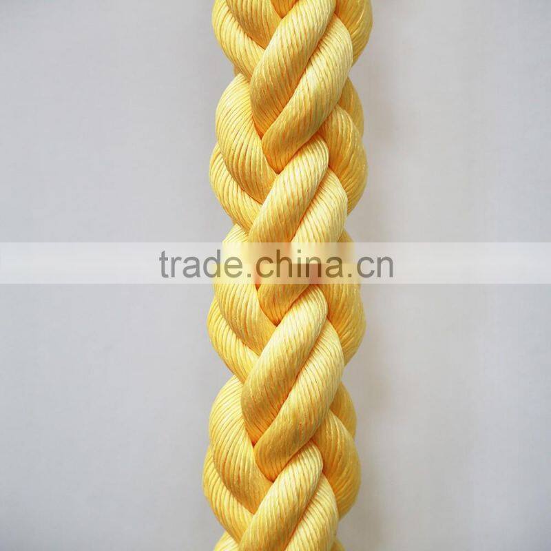 8-strand braided 40mm polyproplene mooring rope for ship