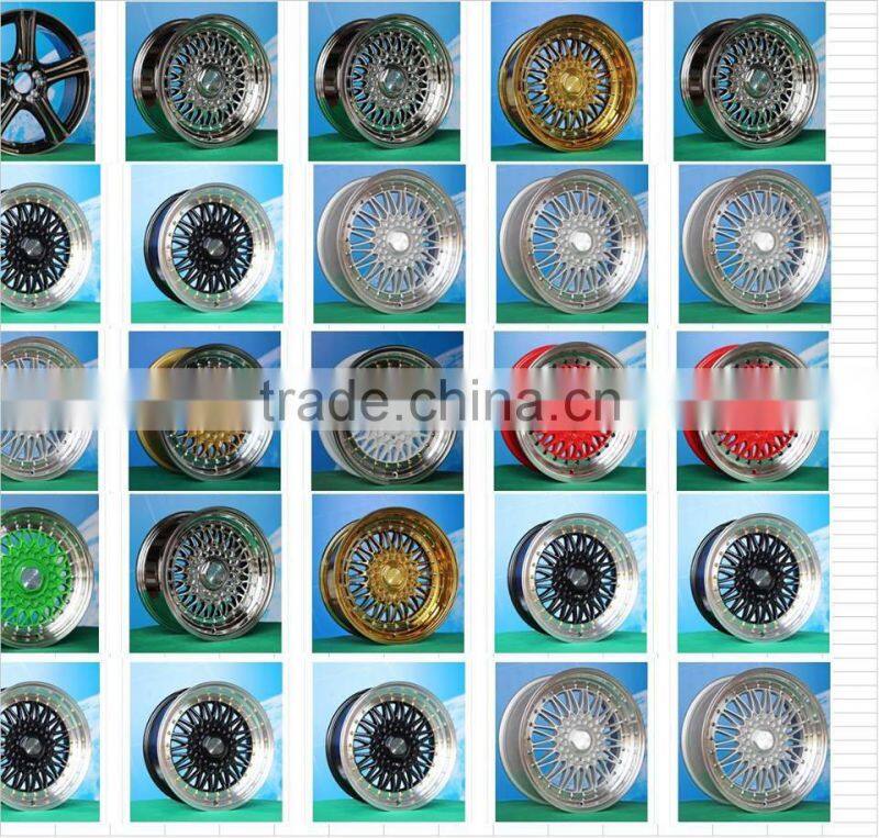 2017 new brand car aluminium alloy wheel rim for sale 15x7 16x7/8 17x8.5 18x8 19x 20x9.0 22 x8.5