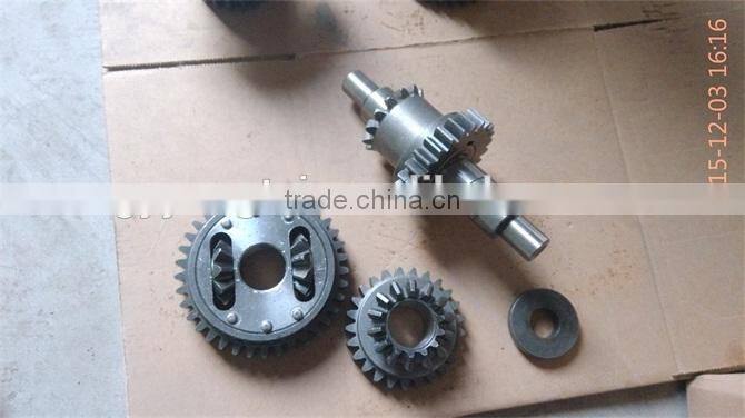 China GN121 GN151 gear shaft for gearbox, Gongnong 151 gears and gear shafts