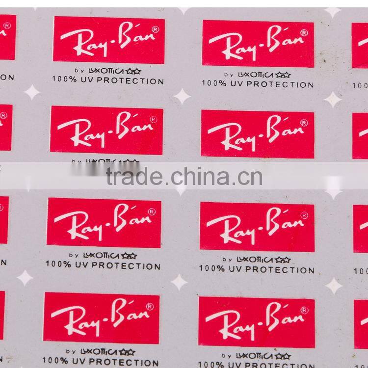 2d hologram custom pvc bottle water label printing