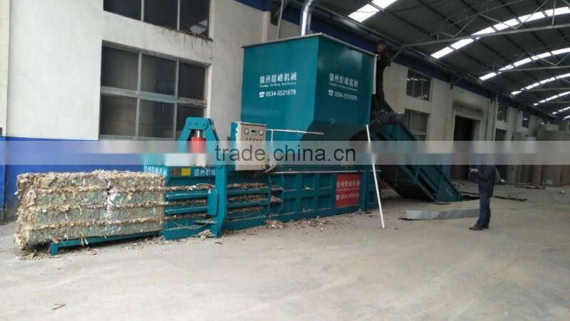 Automatic horizontal baler/ automatic hydraulic press baler/ automatic baler