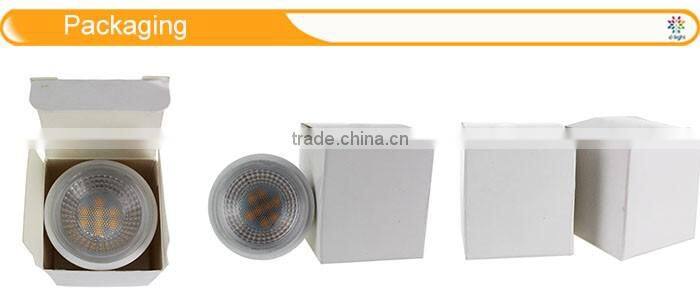 3w 5w 7w Decorative Aluminum 230V 2700K SMD LED spotlight gu10