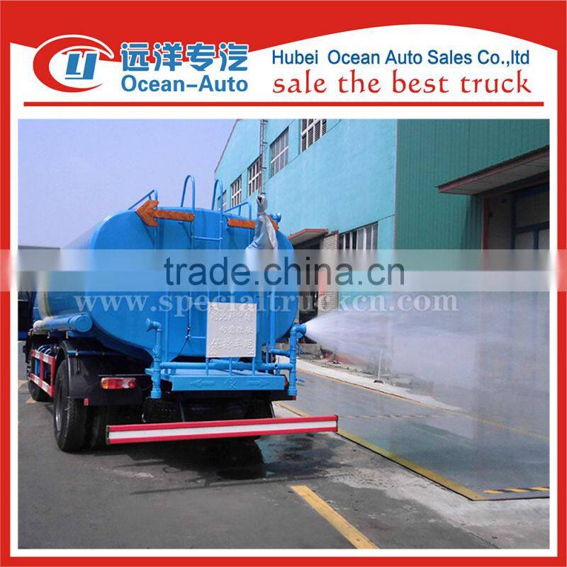 Dongfeng 4X2 drive wheel 12000liter tank drinking water tank truck for sale