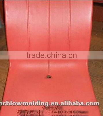 OEM Blow Molding outdoor plastic chair city bus seat blowing mould for sale