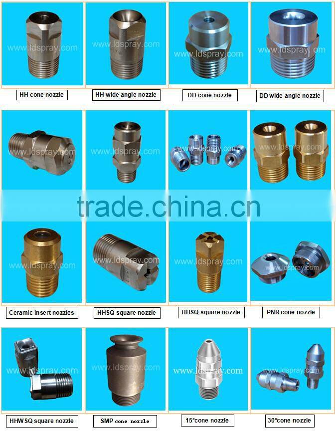 Stainless steel hollow cone mist fine spray jet water injection nozzles