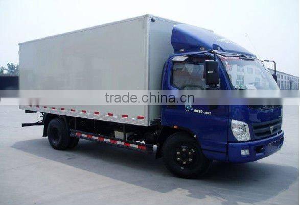 Insulated box van truck
