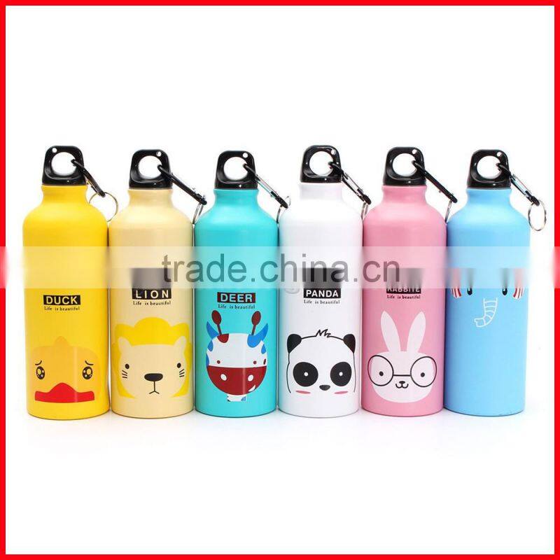 500ml Outdoor Sports Cute Cartoon Lovely Animals Water Bottle Cup Gift For Kids