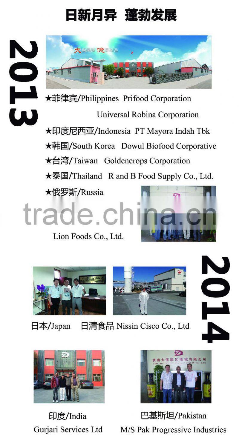 Automatic Puffed Snack Extrusion Breakfast Cereal Making Machine