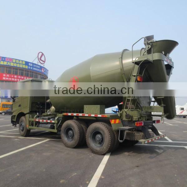 336hp 6*4 North Benz Cement Mixer Truck 10m3