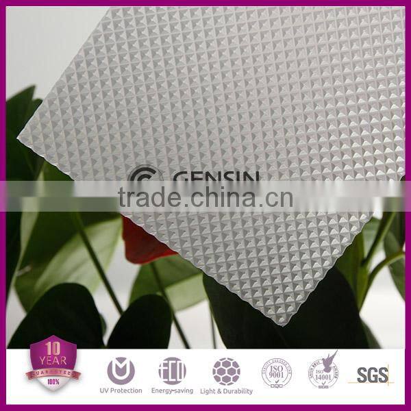 Light Diffuse Polycarbonate Prism Sheet 600*600mm For LED Lights Covers Panels High Light Transmission