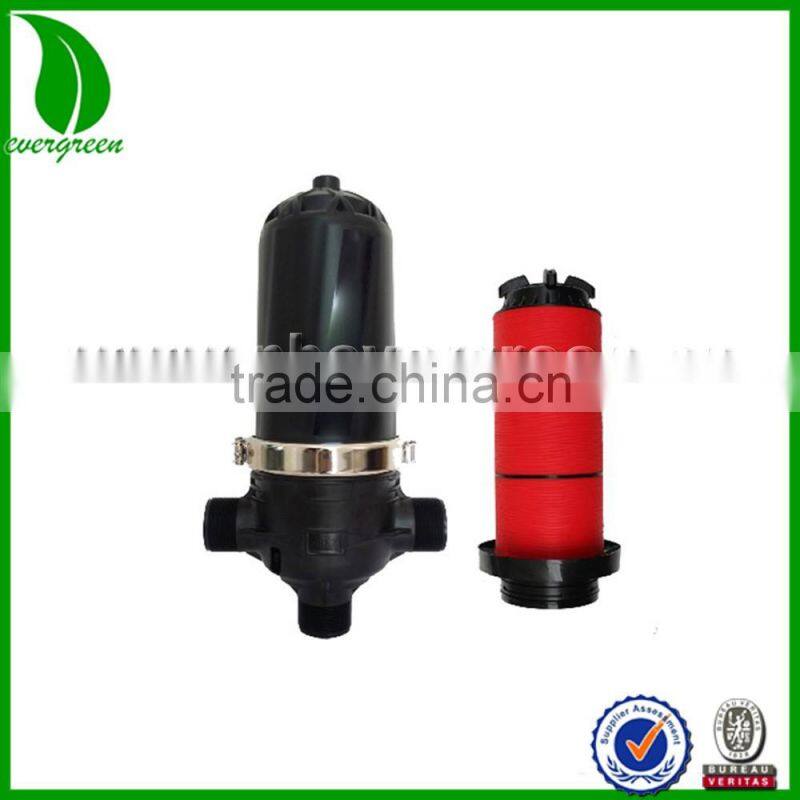 Hot sale 2" BSP male thread T type disc water filter for agriculture irrigation