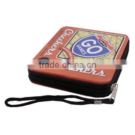 music vcd cd dvd tin zipper box