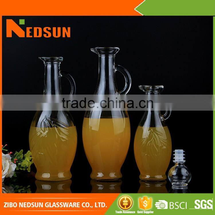 Best selling olive bottle oil with stopper for chicken