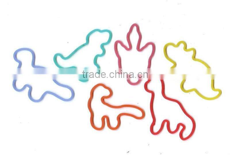 Fashion Custom colorful Silicon rubber elastic bands