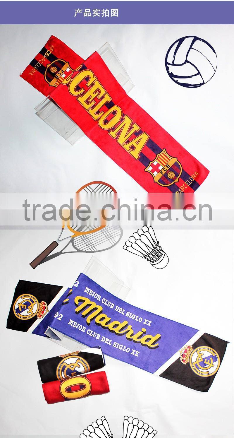 custom printing sports towel/national flag printing beach towels
