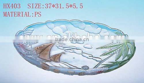 fruit plate with christmas tree/christmas plate