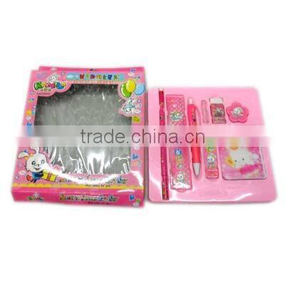 pencil ballpen eraser ruler back to school set in color box