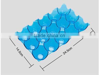 Small order Portable 15 Lattices Plastic Egg Storage Box