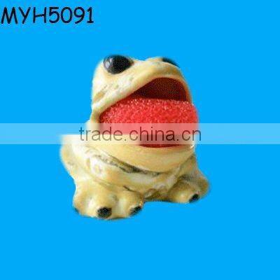 Ladybug ceramic bathroom sponge holder