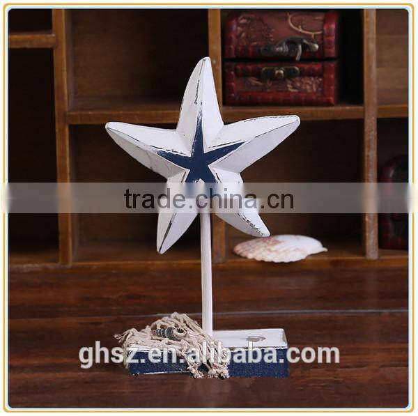 Custom home decor art artificial starfish statue