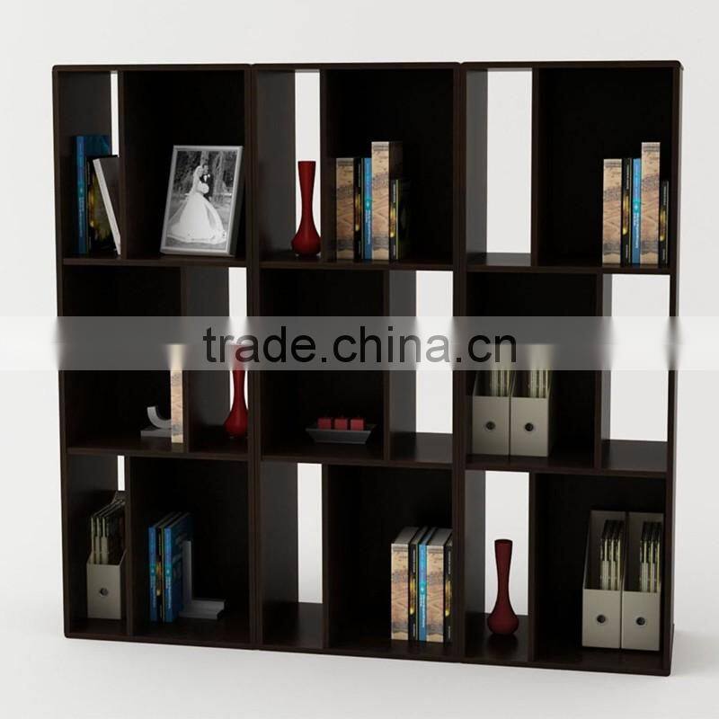 multifunction home furniture wood Tv Console and diy combination bookcase eco-friendly MDF wood tv stand