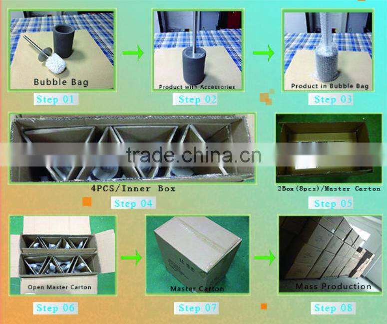 minimalism concrete square matt rough soap dish holder for bathroom set