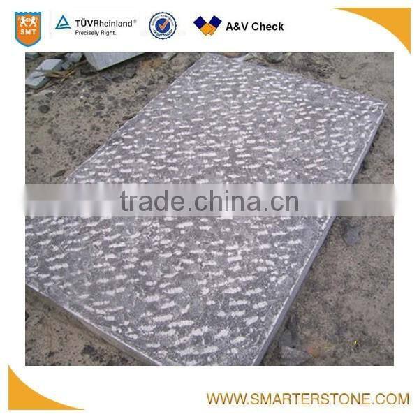 Brown limestone tiles for wall cladding