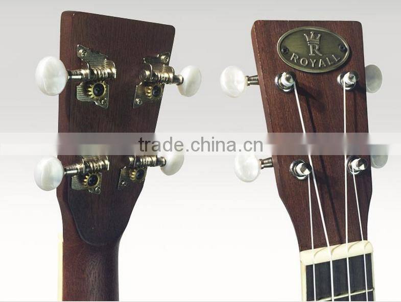 resonator ukulele with blues slide, copper alloy resonator ukulele, ukulele 23inch