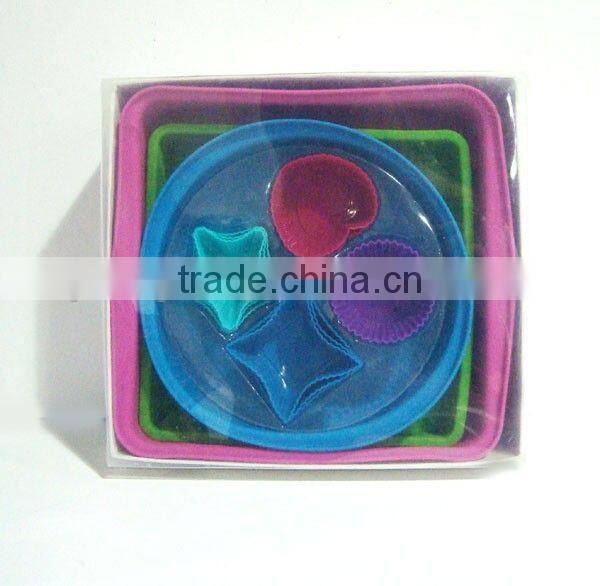 14pc non-stick moldable kitchen technique silicone silicon bakeware