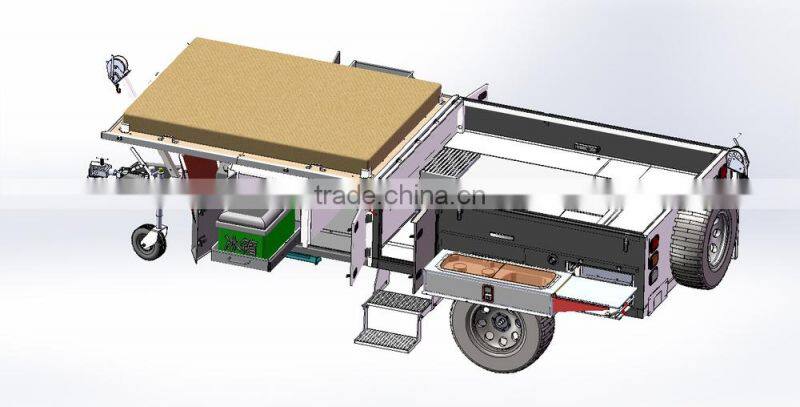 OEM Australian standard travel trailer camping trailer