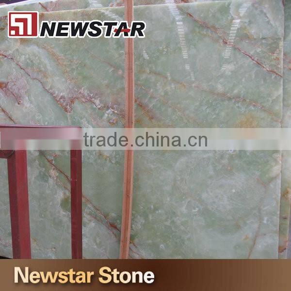 Newstar green transparent onyx marble onyx