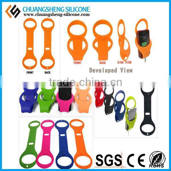 foldable wall charging mobile phone hanger