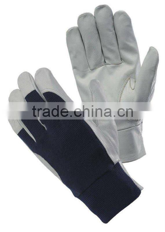 Pig leather working glove