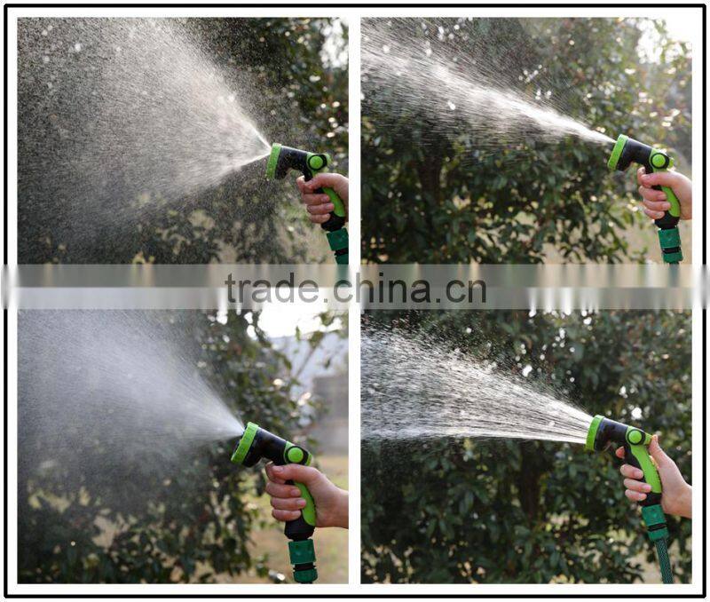 8 high pressure various style adjustable plastic garden watering spray gun