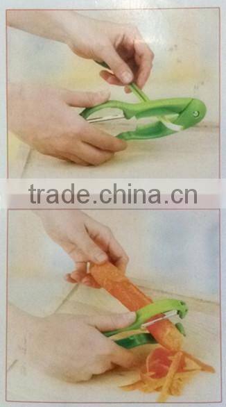 New style multipurpose plastic quick peeler