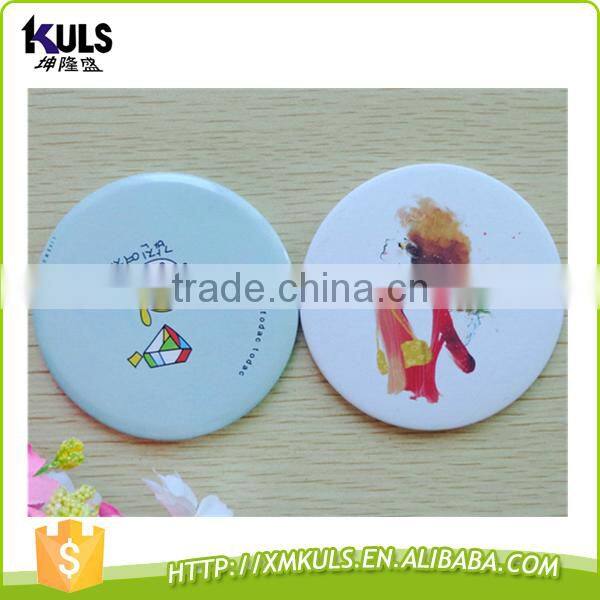 customized ads Cute cartoon portable small mirror cosmetic