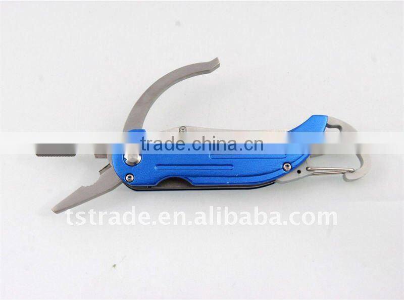 2014 Mini lovely multi function pocket keychain LED knife A99..