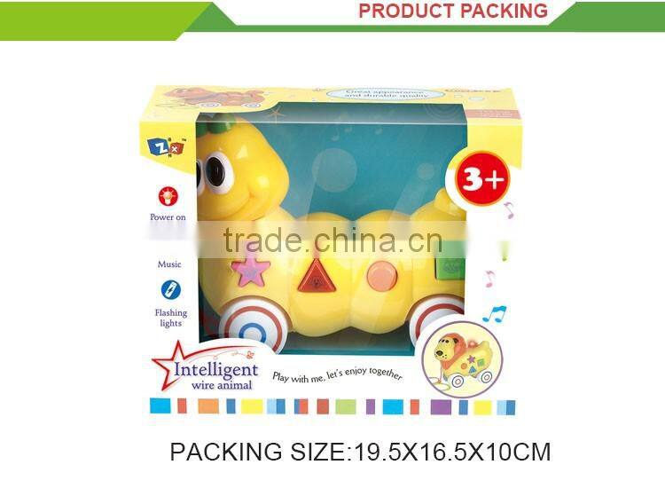 Interesting music cartoon bug wind up toy