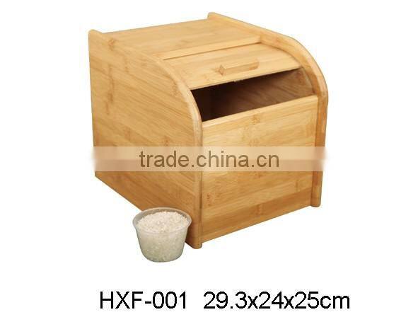 High quality kitchen bamboo rice box